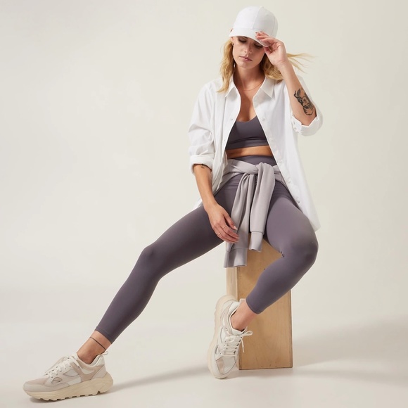 Athleta Pants - Like New | Athleta | Salutation Stash Pocket II 7/8 Tight | Small Yoga Leggings